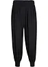 Pantalon sarouel en viscose douce et extensible, bonprix