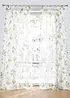 Voilage à imprimé floral avec polyester recyclé (1 pce), bonprix