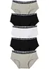 Lot de 5 shorties en coton doux et extensible, bonprix