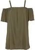 T-shirt à épaules dénudées en viscose douce, bonprix