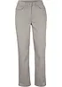 Pantalon droit et extensible, taille mi-haute, bonprix