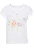 T-shirt à imprimé floral, bonprix