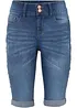 Bermuda en jean, taille mi-haute, bonprix