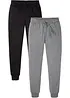 Lot de 2 pantalons de jogging, bonprix