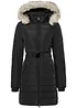 Manteau matelassé avec ceinture, bonprix