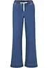 Jean large taille mi-haute, extensible, bonprix