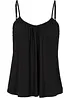Top à fines bretelles en viscose fluide, bonprix
