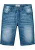 Bermuda en jean extensible avec entrejambe renforcé, Regular, bonprix