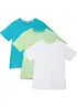 Lot de 3 T-shirts 100% coton, bonprix