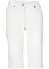 Bermuda en jean à revers, taille mi-haute, bonprix