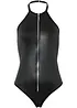 Body-string ouvert en tissu wetlook, bonprix
