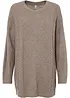 Pull oversize en maille torsadée, bonprix