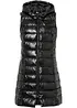 Doudoune sans manches, effet brillant, bonprix