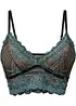 Brassière en dentelle bicolore, bonprix