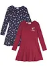 Lot de 2 robes en jersey 100% coton, bonprix