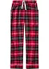 Pantalon de pyjama tissé en flanelle, bonprix