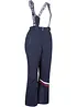 Pantalon de ski thermo avec bretelles amovibles, imperméable, Straight, bonprix