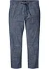 Chino regular et droit en chambray, bonprix