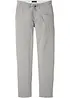 Pantalon chino en lin majoritaire avec taille extensible Regular, droit, bonprix
