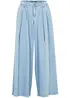 Jupe-culotte ample en jean, bonprix