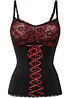 Top sculptant avec laçage, maintien modéré, bpc bonprix collection - Nice Size