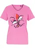 T-shirt à imprimé floral, bonprix
