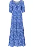Robe longue imprimée en viscose, bonprix