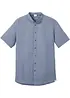 Chemise manches courtes en gaze de coton, bonprix