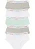 Lot de 5 shorties coton, bonprix
