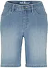 Bermuda en jean, taille mi-haute, bonprix