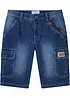 Bermuda en jean extensible, Regular, bonprix