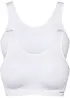 Lot de 2 brassières sans coutures Feel Comfort, bonprix
