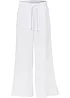 Pantalon palazzo en gaze de coton, bonprix