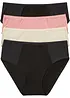 Lot de 4 slips Maxi en coton majoritaire, bonprix