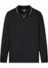 Polo manches longues 100% coton, bonprix
