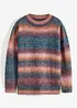 Pull en maille effet tie & dye, bonprix