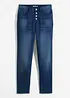 Jean chaud boyfriend taille mi-haute avec intérieur doux, bonprix