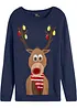Pull de Noël renne, bonprix