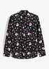 Chemise slim avec imprimé de Noël, 100% coton, bonprix