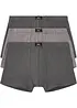 Lot de 3 boxers coton, bonprix