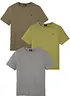 Lot de 3 T-shirts, bonprix
