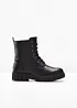 Boots à lacets et semelle crantée, bonprix