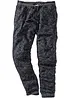 Pantalon de jogging chiné à finitions côtelées, bonprix