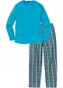 Pyjama 100% coton à manches longues, bonprix