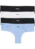 Lot de 4 slips brésiliens, bonprix