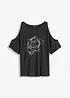 T-shirt à épaules dénudées en viscose, bonprix