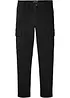 Pantalon slim extensible, jambes droites, avec poches cargo, bonprix