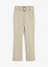 Pantalon extensible avec détail ceinture, bonprix