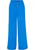 Pantalon palazzo en lin mélangé, bonprix