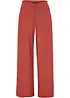 Pantalon palazzo en lin mélangé, bonprix